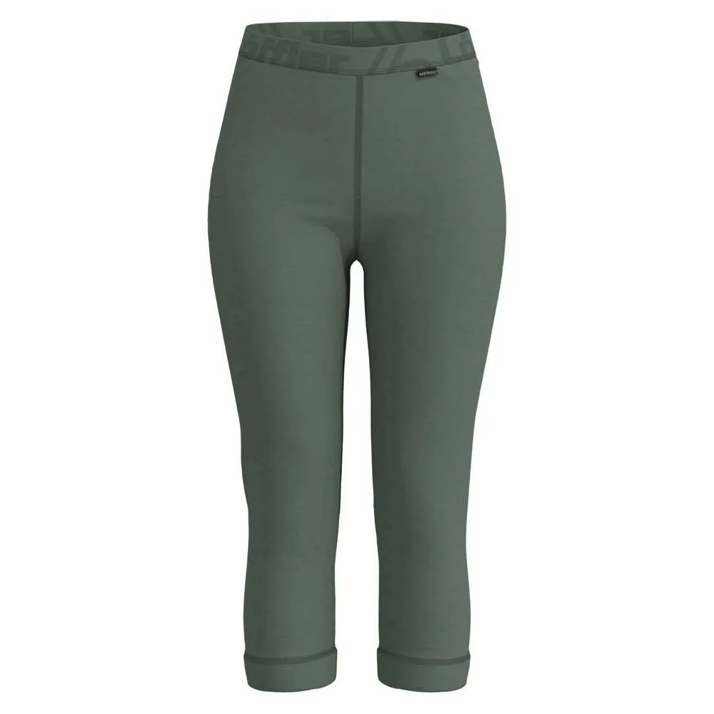 Loeffler Transtex Merino 3/4 Basislaag Broek Pine