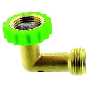 Fultyme Rv 90º Slangbeschermer-connector Bruin