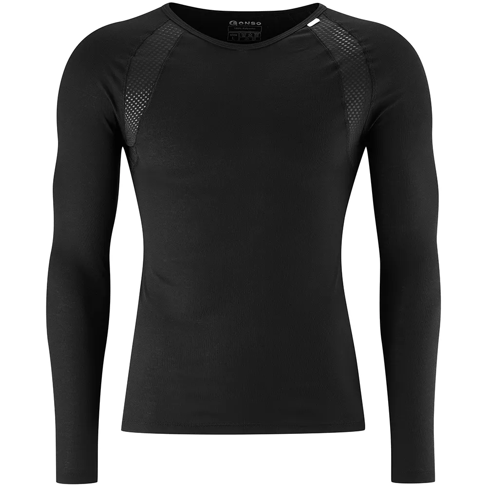 Gonso Base Therm Lange Mouwen Basislaag Zwart
