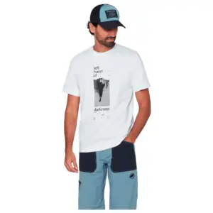 Mammut Base Hand T-shirt Met Korte Mouwen Wit