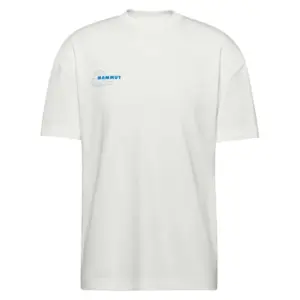 Mammut Base Relaxed Glacier T-shirt Met Korte Mouwen Wit