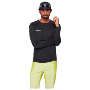 Mammut Ducan Fl T-shirt Met Lange Mouwen Zwart