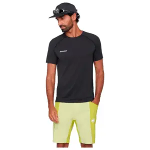 Mammut Ducan Fl T-shirt Met Korte Mouwen Zwart