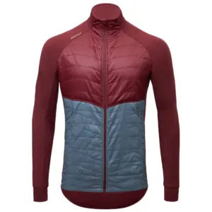 Silvini Grado Sweatshirt Met Rits Merlot / Charcoal