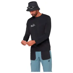 Mammut Mountain Bluemlisalphorn T-shirt Met Lange Mouwen Zwart