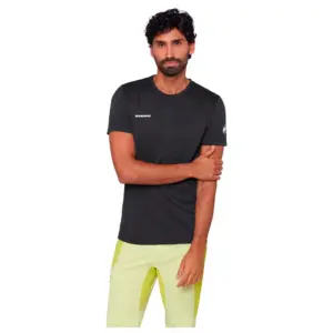 Mammut Selun Fl T-shirt Met Korte Mouwen Zwart
