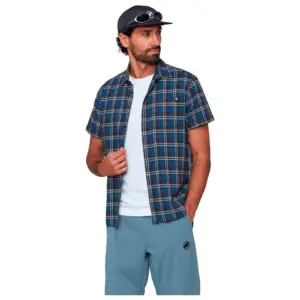 Mammut Trovat Summer Overhemd Met Korte Mouwen Marine / Tschiel