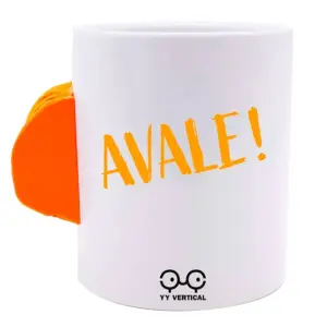 Yy Vertical ´´avale !´´ Mok Oranje