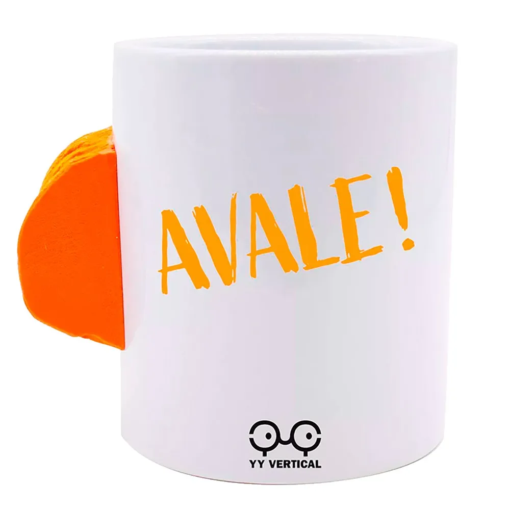 Yy Vertical ´´avale !´´ Mok Oranje