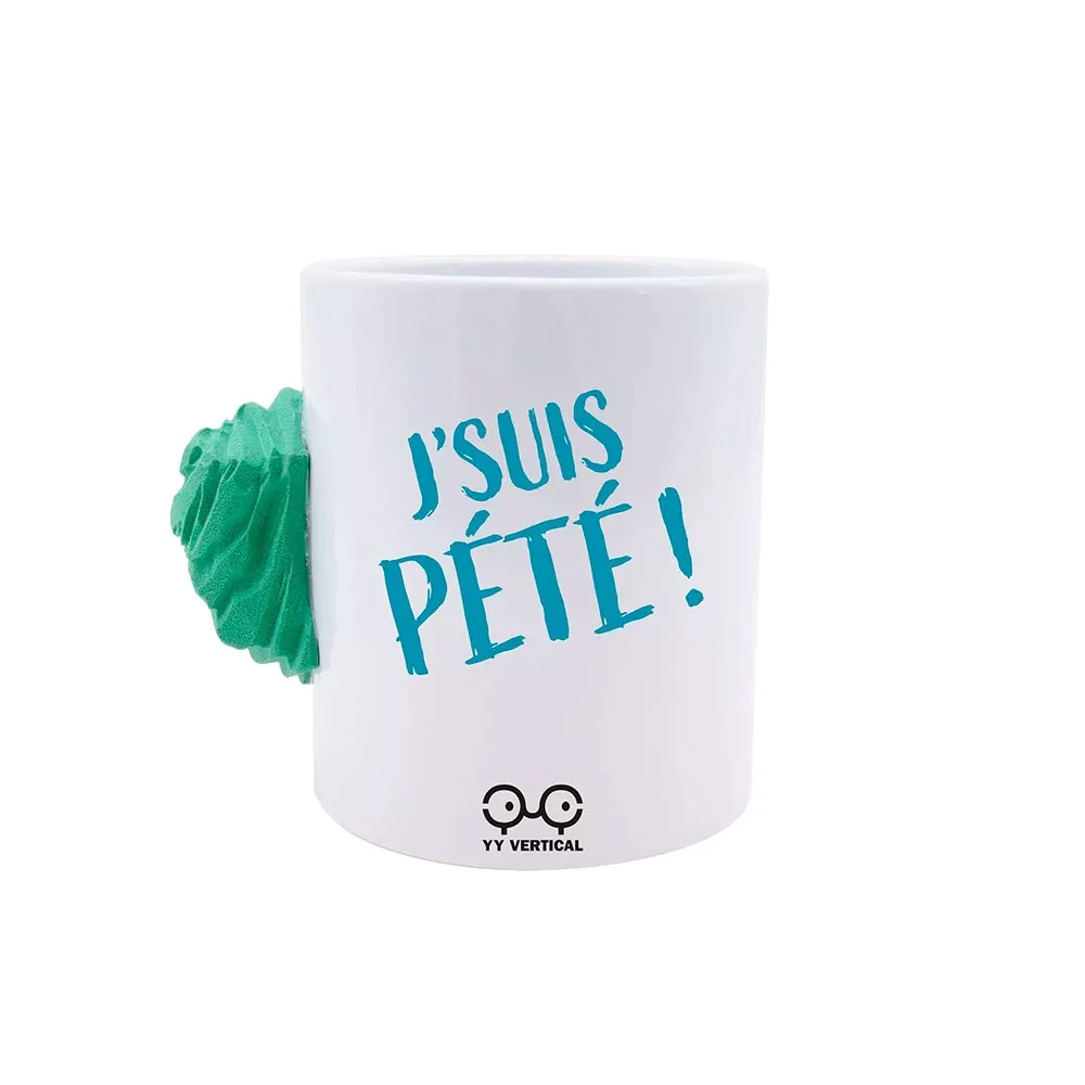 Yy Vertical ´´j´suis Pété !´´ Mok Groen