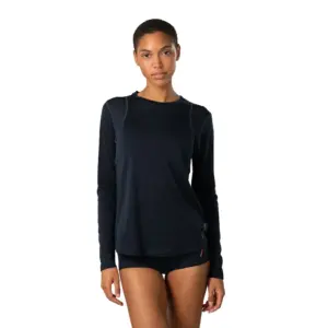 Kari Traa Embla Wool T-shirt Met Lange Mouwen Marineblauw