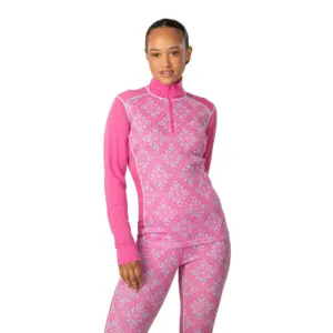 Kari Traa Iselin Sweatshirt Met Halve Rits Roze