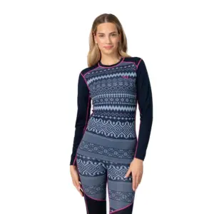 Kari Traa Live T-shirt Met Lange Mouwen Marineblauw