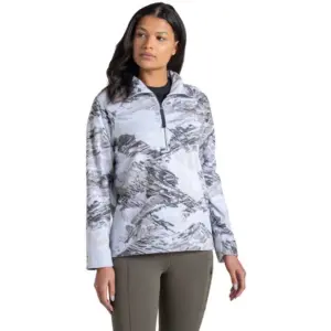 Craghoppers Annjela Fleece Met Halve Rits Opticwhtprt