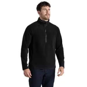 Craghoppers Corey 200 Fleece Met Halve Rits Zwart