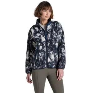 Craghoppers Dante Fleece Met Volledige Rits Dark Saphire Print