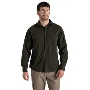 Craghoppers Exp Kiwi Overhemd Met Lange Mouwen Dark Cedar Grn