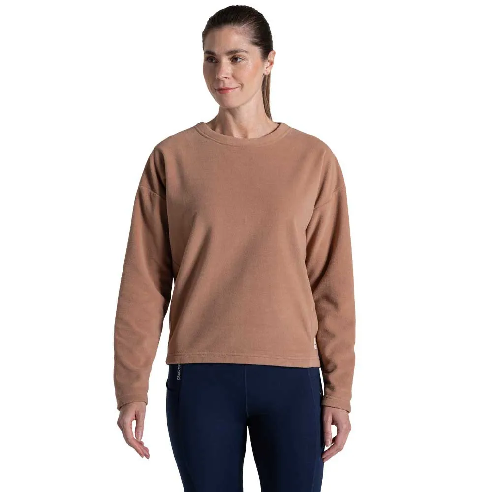 Craghoppers Miska Crew Neck Sweatshirt Umber