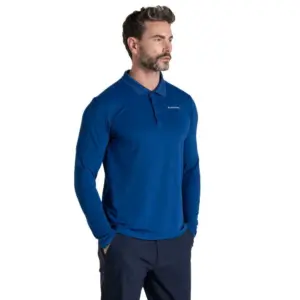 Craghoppers Nosilife Bramshaw T-shirt Met Lange Mouwen Deep Marine