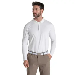 Craghoppers Nosilife Bramshaw T-shirt Met Lange Mouwen Wit