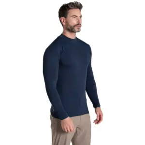 Craghoppers Nosilife Mock Neck T-shirt Met Lange Mouwen Marineblauw