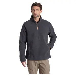 Craghoppers Steeple Fleece Met Halve Rits Dark Iron