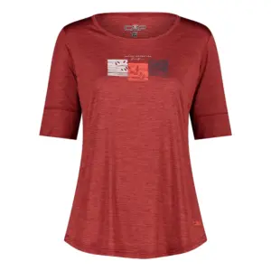 Cmp 39t5756 T-shirt Met Korte Mouwen Granata Mel.
