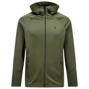 Peak Performance Rider Essentials Fleece Met Volledige Rits Pineneedle