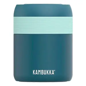 Kambukka Bora Lunch 600ml Thermosfles Blauw