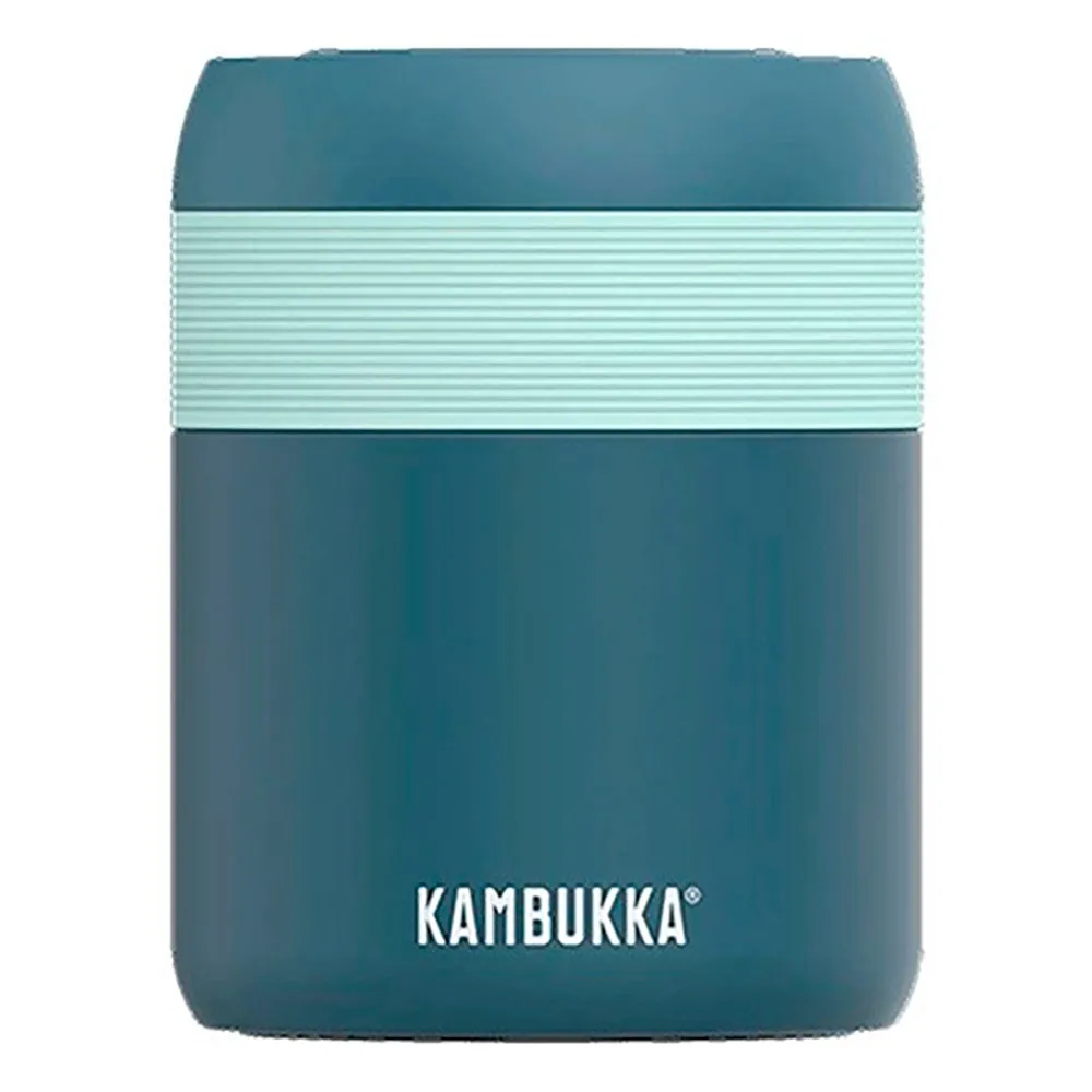 Kambukka Bora Lunch 600ml Thermosfles Blauw