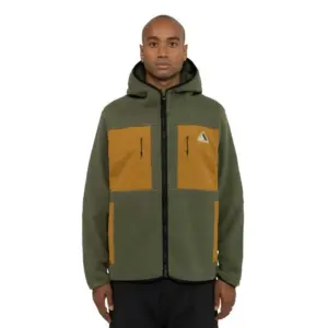 Armada Furtherance Fleece Met Volledige Rits Bruin
