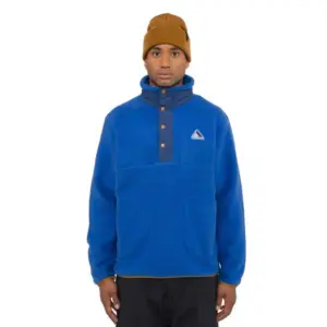 Armada Kenlem Popover Fleece Marineblauw