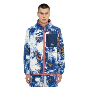 Armada Ledger Fleece Met Volledige Rits Marineblauw