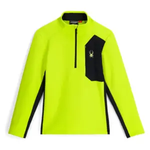 Spyder Bandit Fleece Met Halve Rits Groen