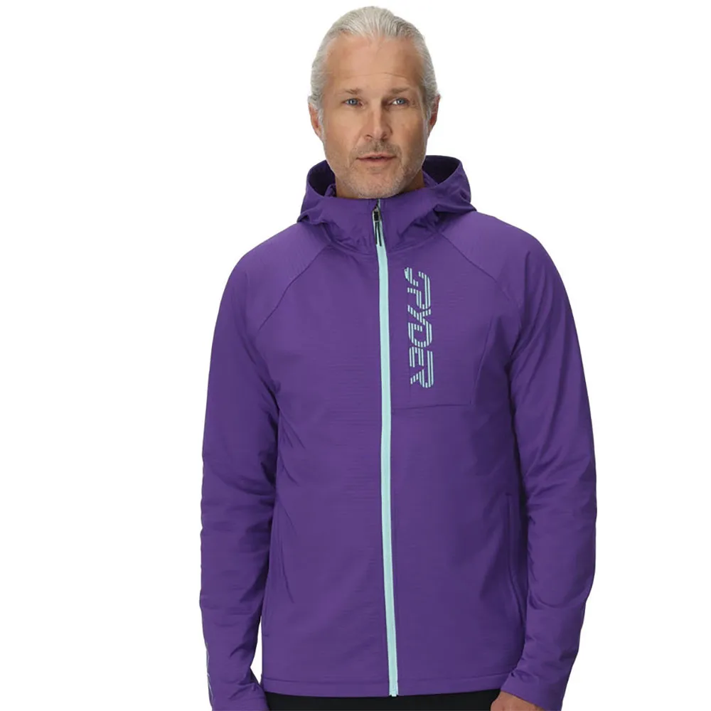 Spyder Gridweb Fleece Met Volledige Rits Paars