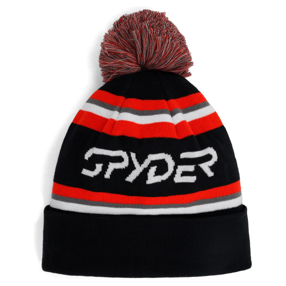 Spyder Icebox Muts Zwart