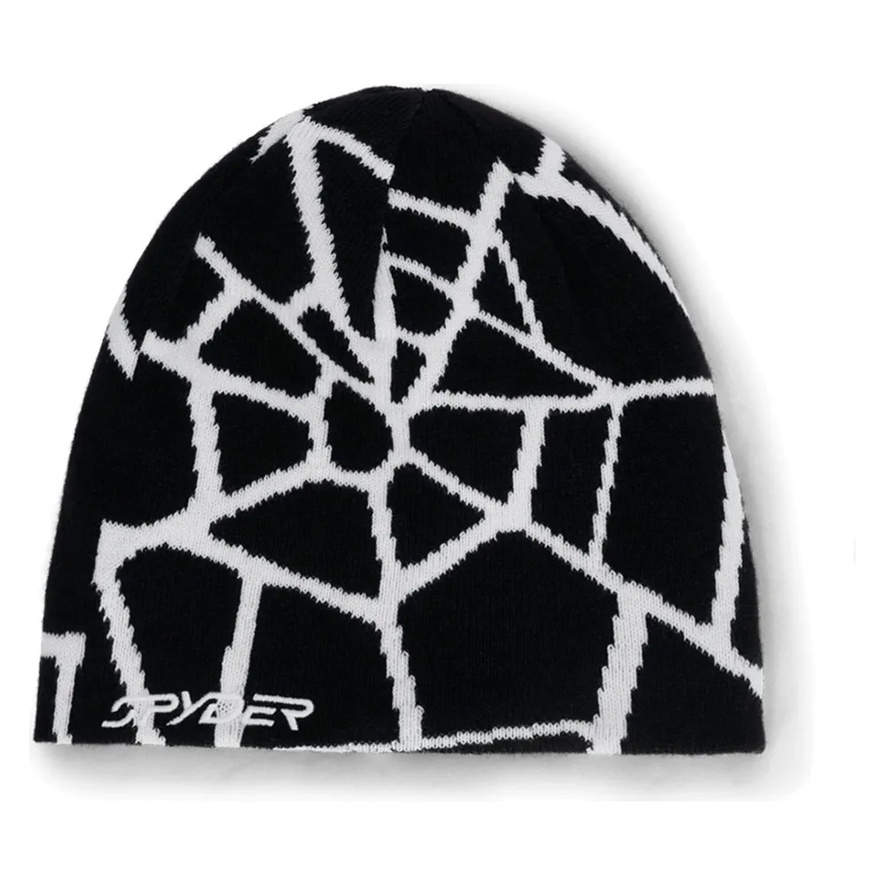 Spyder Reversible Web Muts Wit