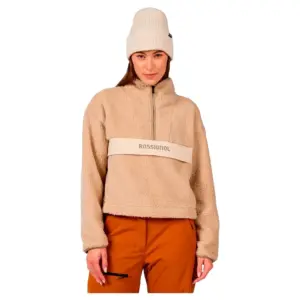 Rossignol Alltrack Fleece Met Halve Rits Fog