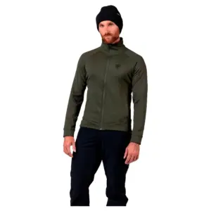 Rossignol Blackside Fleece Met Volledige Rits Olijf
