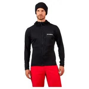 Rossignol Blackside Mix Fleece Met Volledige Rits Zwart