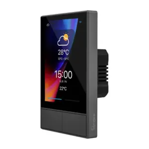 Sonoff Smart Wifi Nspanel 120 Mm Slimme Thermostaat Zwart