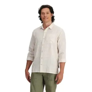 Royal Robbins Hempline Spaced Overhemd Met Lange Mouwen Blended Undyed