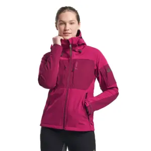 Tenson Himalaya Softshelljack Dark Fuchsia