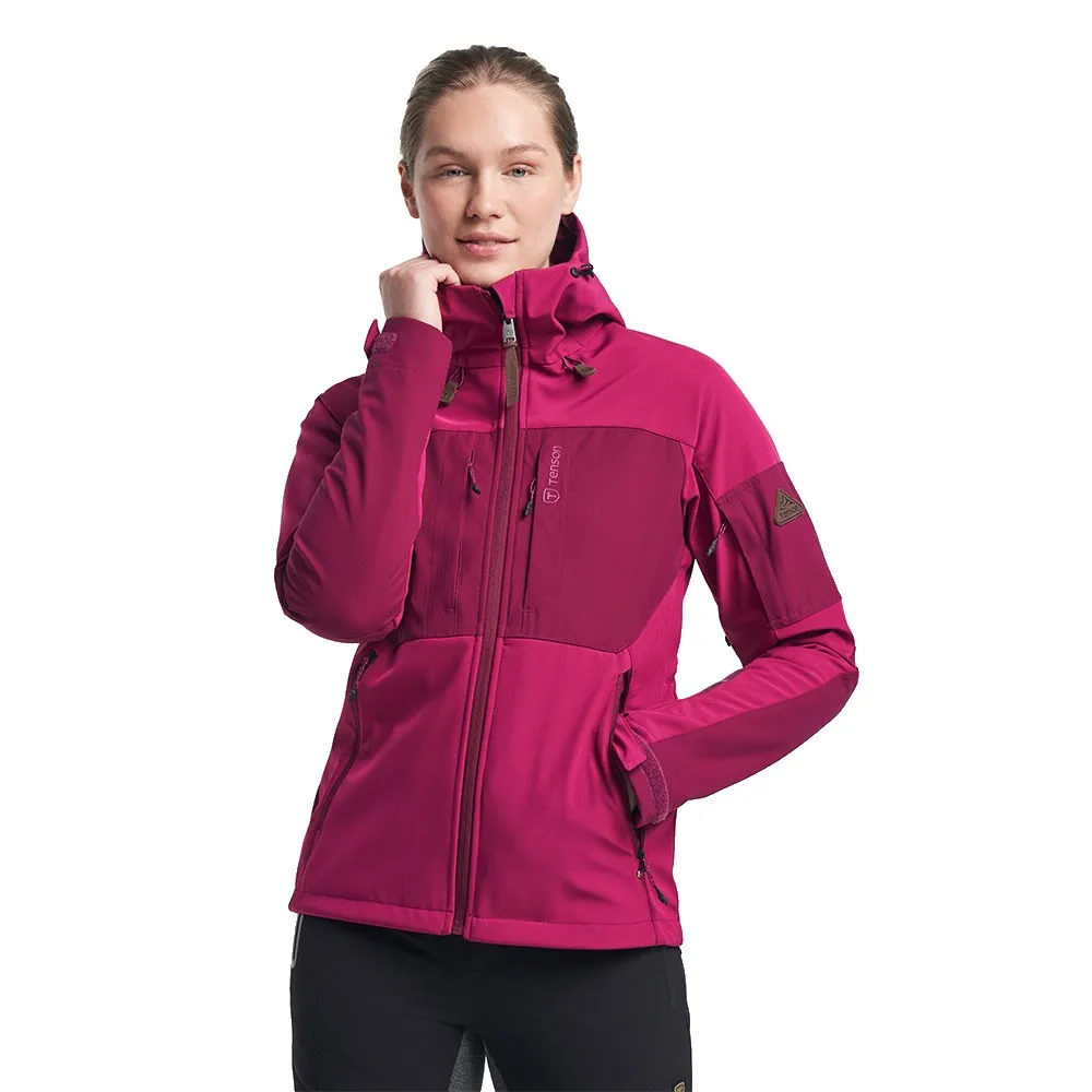 Tenson Himalaya Softshelljack Dark Fuchsia