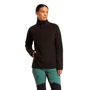 Tenson Himalaya Fleece Met Volledige Rits Zwart