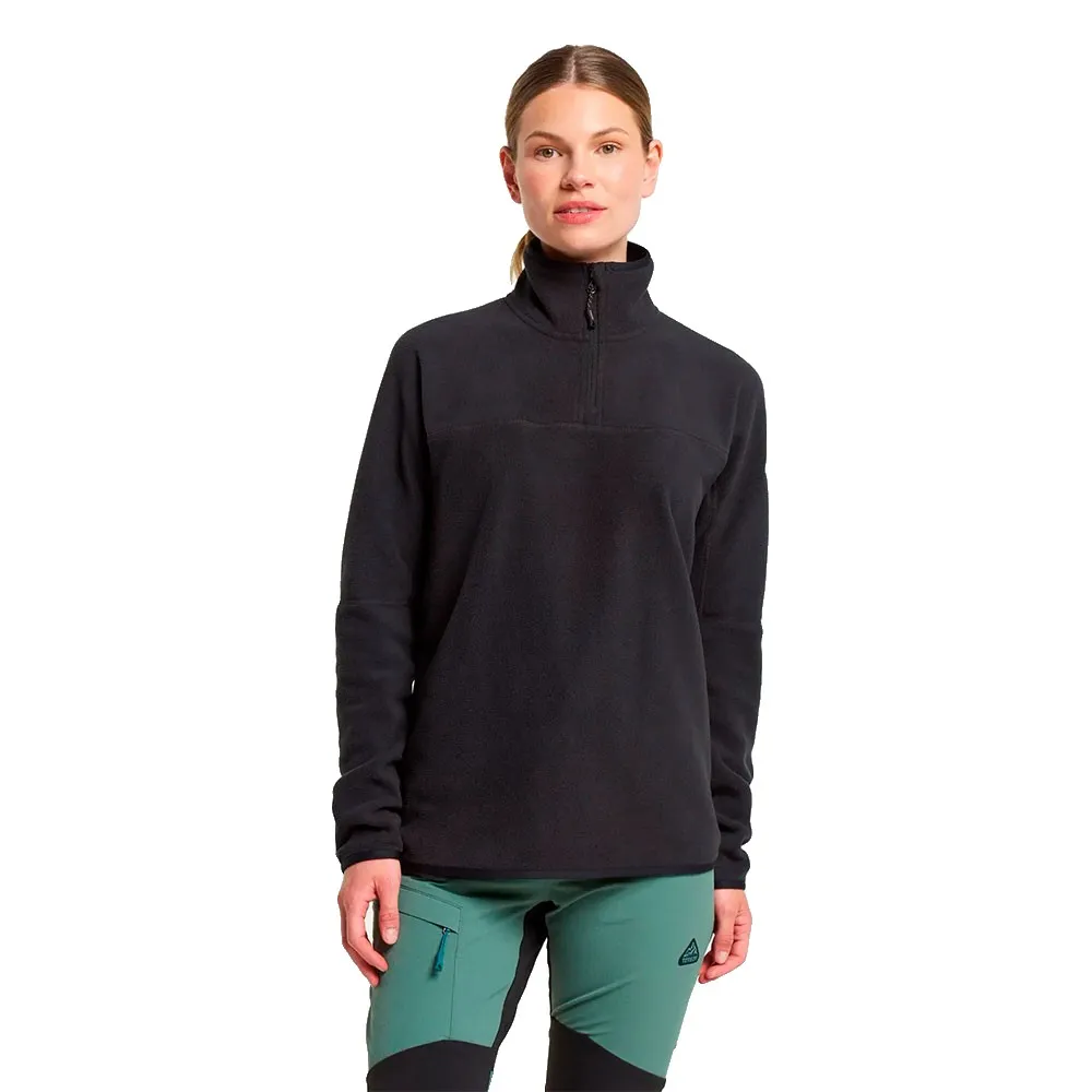 Tenson Himalaya Fleece Met Halve Rits Antracithe