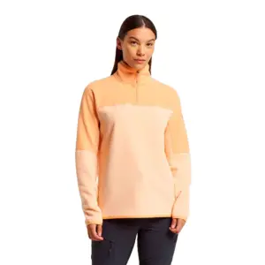 Tenson Himalaya Fleece Met Halve Rits Apricot