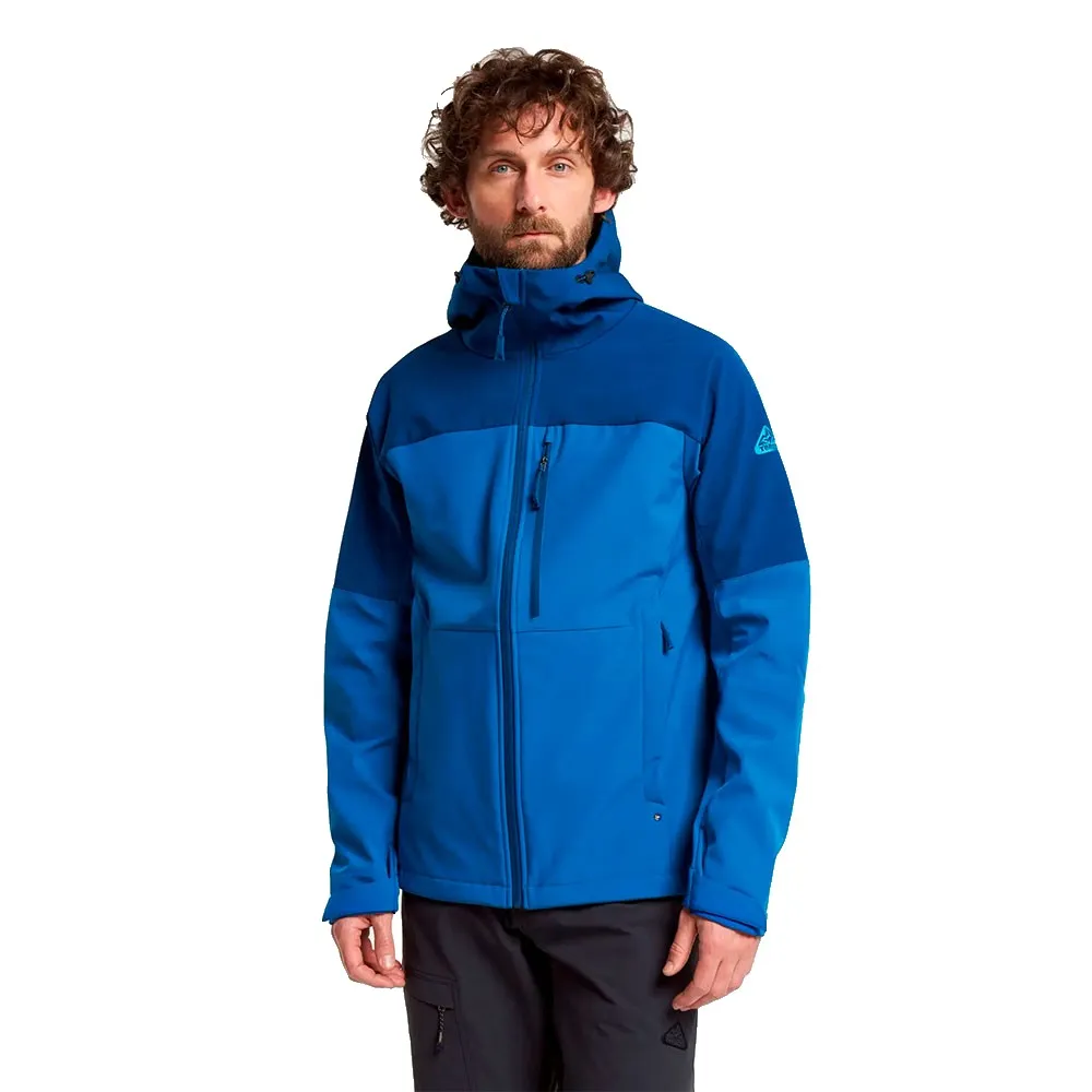 Tenson Himalaya Softshelljack Blauw