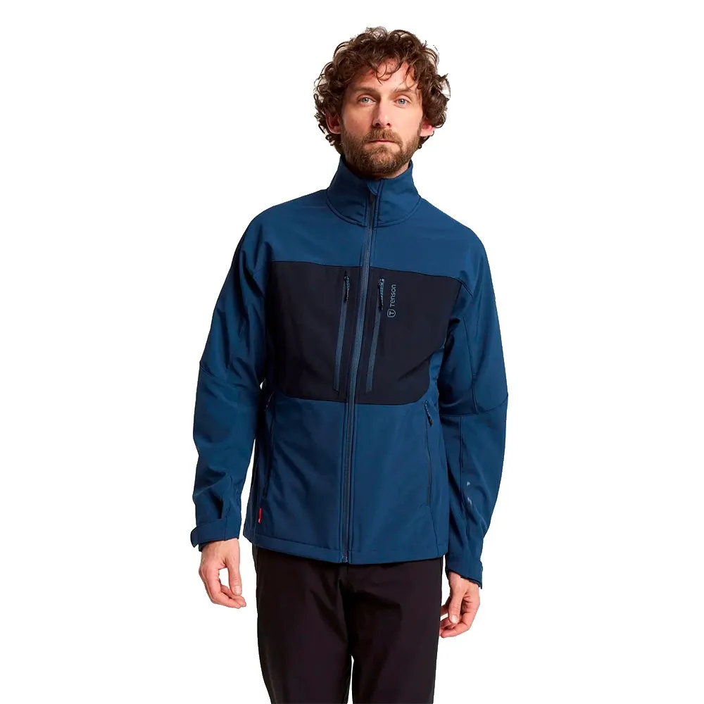 Tenson Txlite Softshelljack Blauw