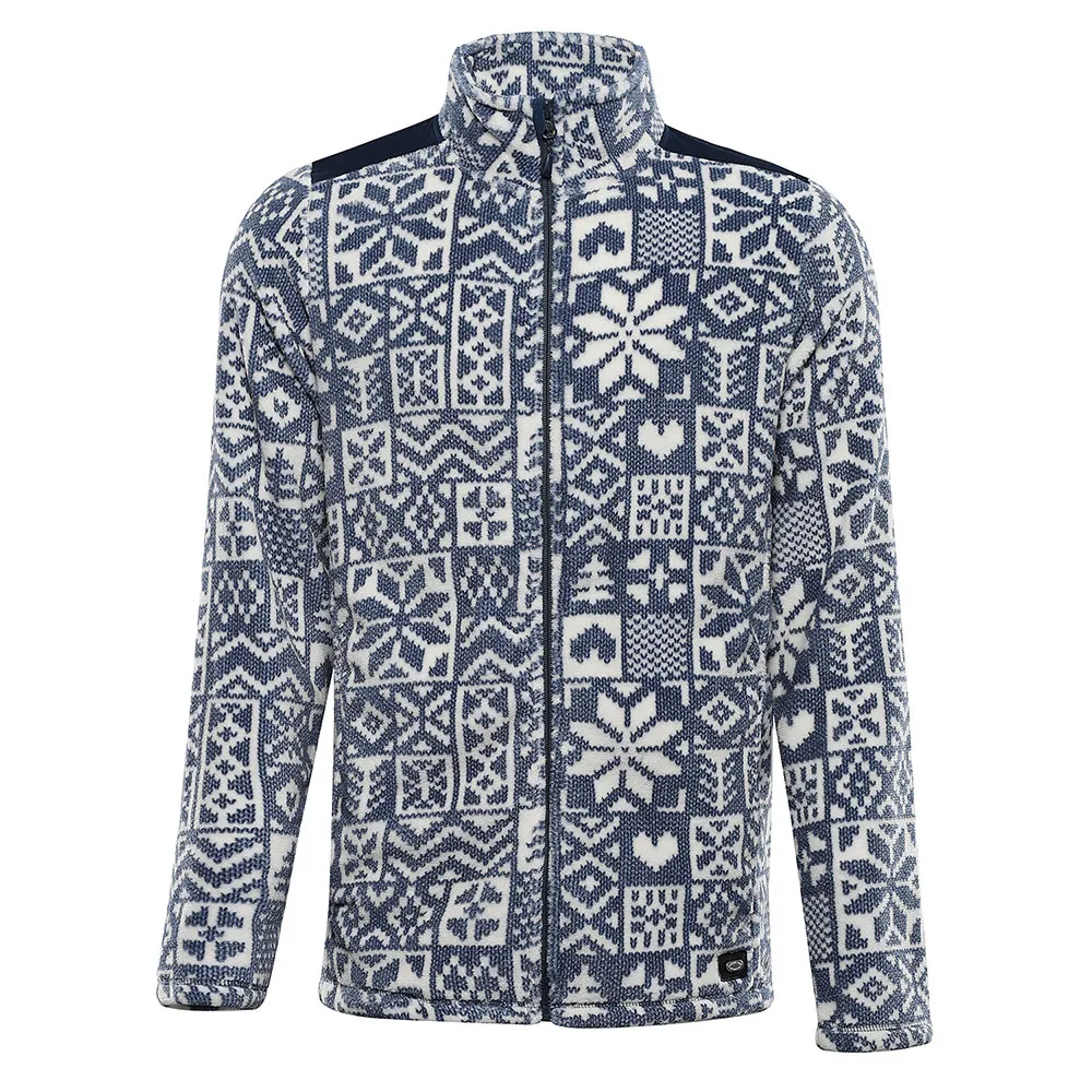 Alpine Pro Eflin Sweatshirt Met Rits Moonlit Ocean